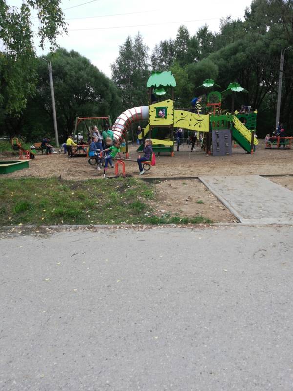 Детская площадка на ул. Юбилейная