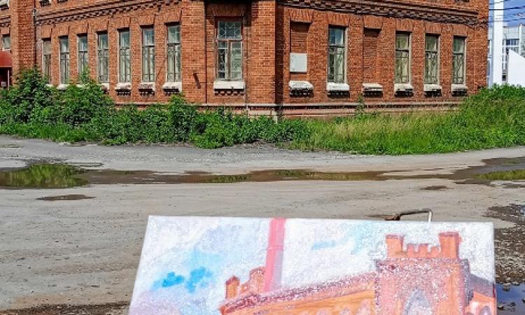 Работа Елены Шарецкой и здание «Больница содового завода»